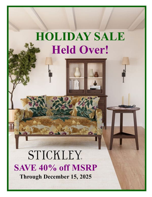 Save $100.00 off every $1000.00 purchase price of all American Leather, including Sleepers and Recliners