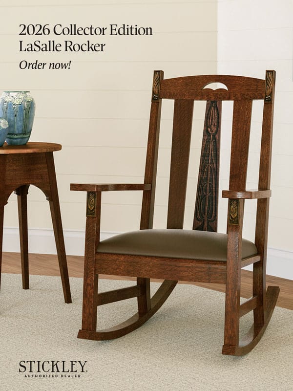 The 2026 LaSalle rocker by Stickley