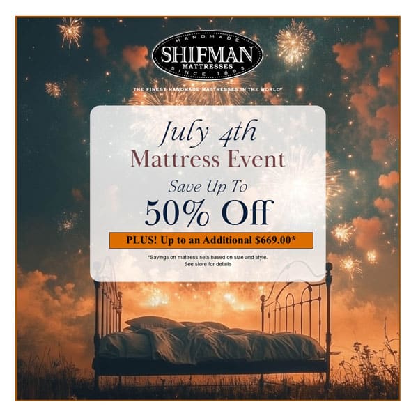 July 4th Shifman Mattress Event