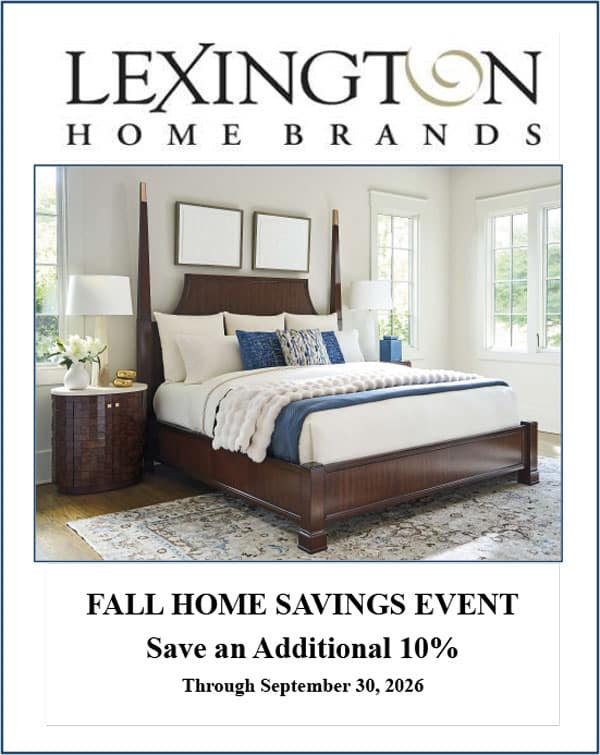 Lexington Fall Home Savings Event - Save an additional 10%